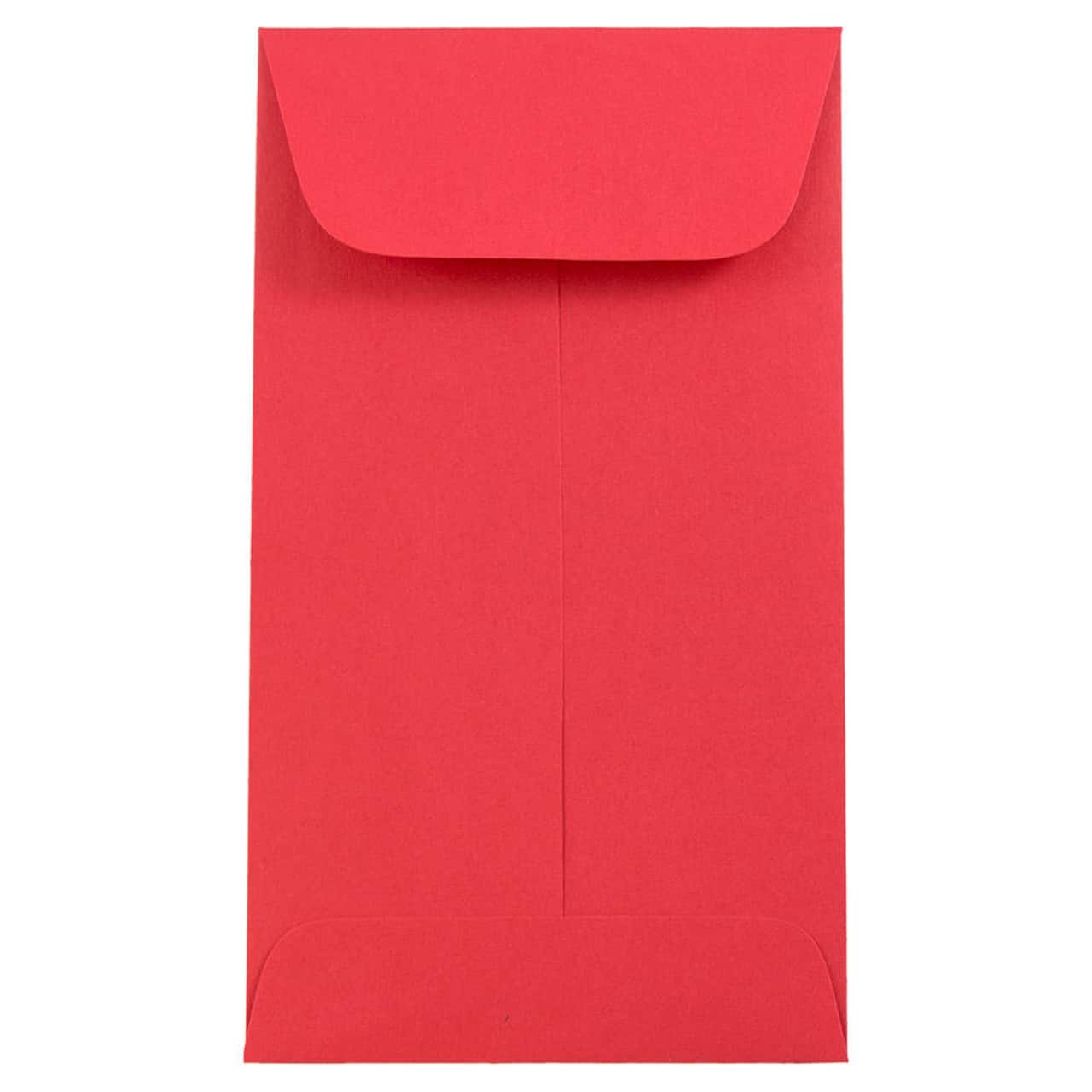 JAM Paper #6 Coin Business Colored Envelopes, 50ct.